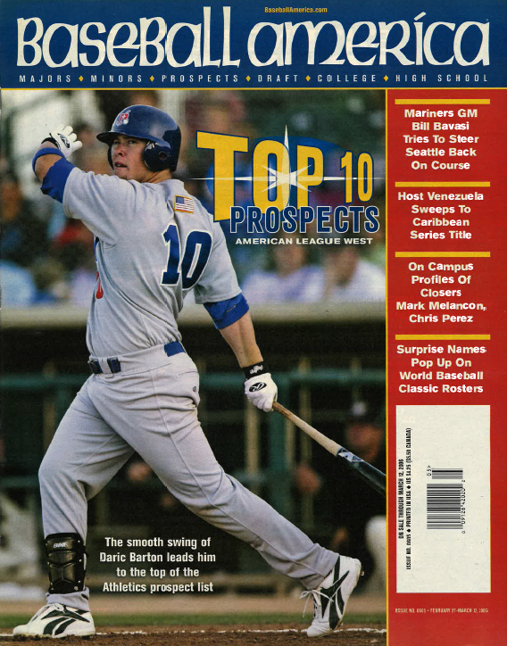 (20060301) Top 10 Prospects American League West