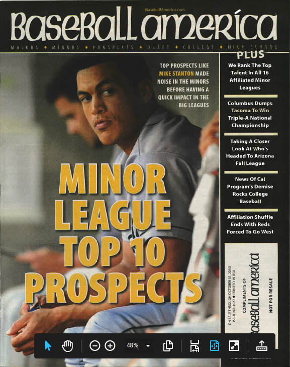 (20101002) Minor League Top 10 Prospects