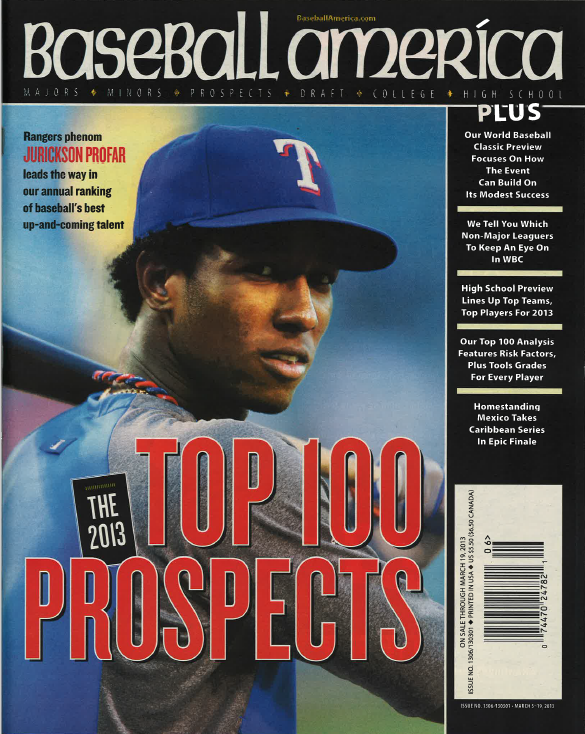 (20130301) The 2013 Top 100 Prospects