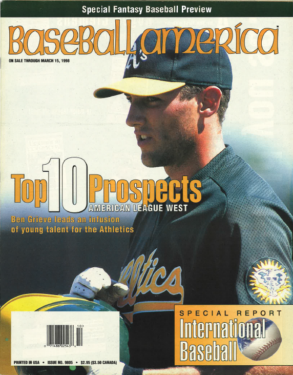 (19980301) Top 10 Prospects American League West